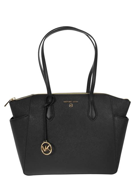 michael kors chain shoulder tote bag saffiano leather|michael kors marilyn medium tote.